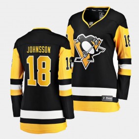 Andreas Johnsson Pittsburgh Penguins Home Women Breakaway Player 18 Jersey