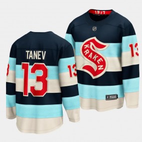 2024 NHL Winter Classic Seattle Kraken Brandon Tanev #13 Breakaway Player Jersey Blue