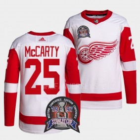 1997 Stanley Cup Darren McCarty Detroit Red Wings Red #25 25th Anniversary Jersey