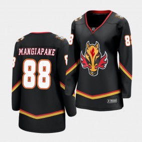 Andrew Mangiapane Calgary Flames 2021 Special Edition Black Women Jersey