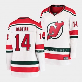 Nathan Bastian New Jersey Devils 2022-23 Heritage Women Premier 14 Jersey Breakaway Player