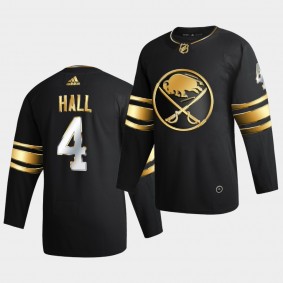 Buffalo Sabres Taylor Hall 2020-21 Golden Edition Limited Authentic Black Jersey